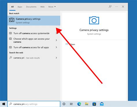 Device privacy settings in Windows 10