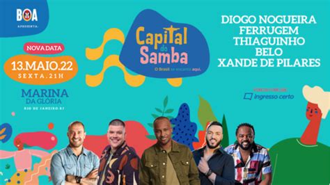 Capital Do Samba Marina Da Glória Agenda Cultural Rio De Janeiro