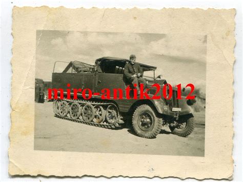 Foto Wehrmacht Halbkette Sdkfz Pionieraufbau Postimages