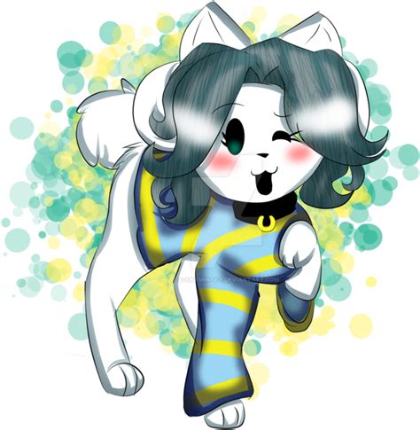 Download Hd Temmie Wallpaper Temmie Undertale Human Transparent Png