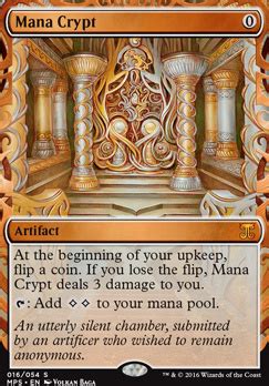 Mana Crypt Masterpiece Series Inventions Card Kingdom