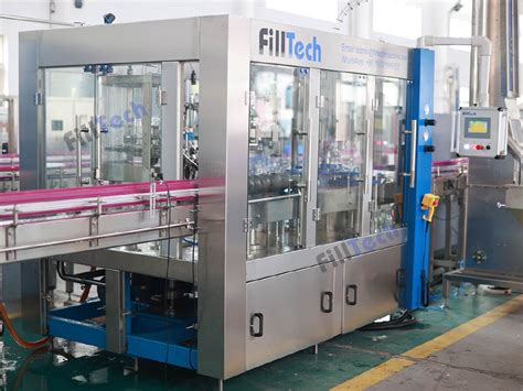 2000BPH Glass Bottle Carbonated Drinks Filling Machine FillTech