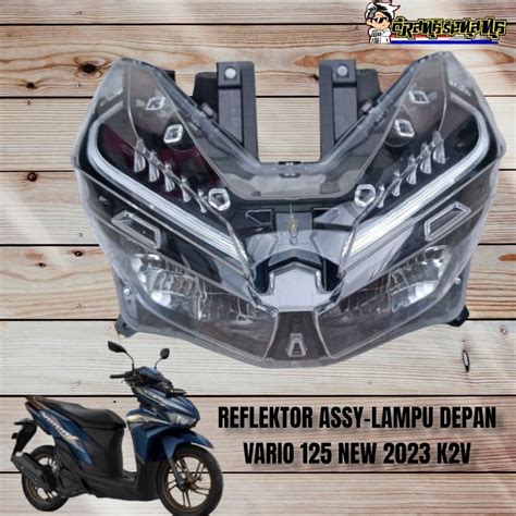 Jual Reflektor Lampu Depan Vario 125 New 2022 K2v Original Shopee