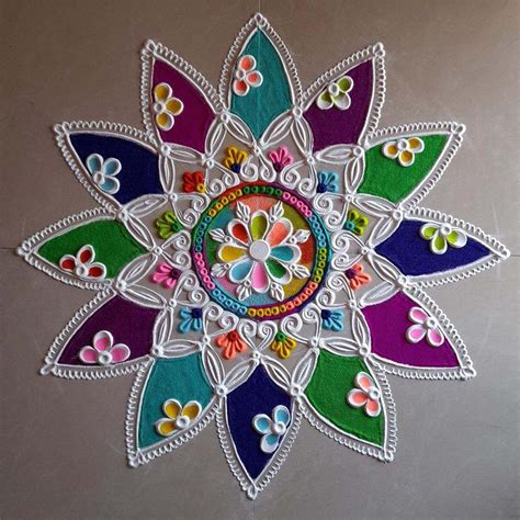 Rangoli Designs : Easy And Simple Rangoli Design For Diwali 2023 ...