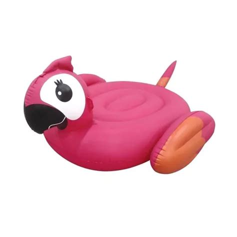 Inflable Salvavidas Gigante Para Alberca Perico Loro Rosa Mercadolibre