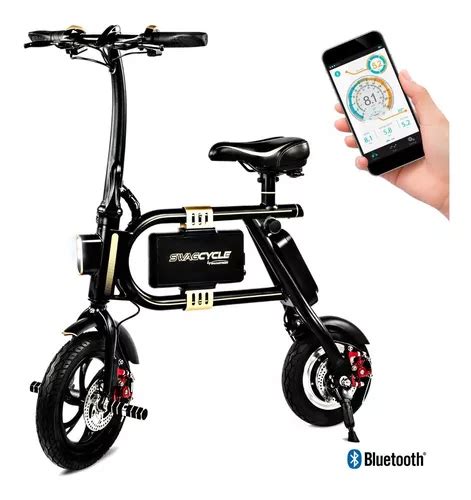 Bicicleta Eléctrica Mini Bici Recargable Ecológica Swagtron