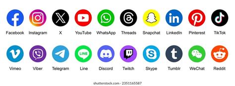 16 401개의 Social media 2024 이미지 스톡 사진 3D 오브젝트 벡터 Shutterstock