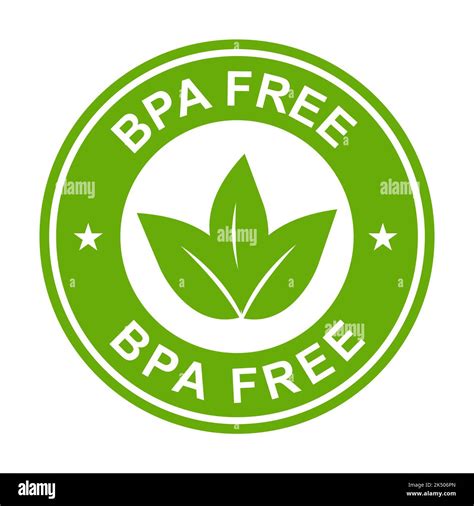 Bpa Free Bisphenol A And Phthalates Free Icon Vector Non Toxic Plastic