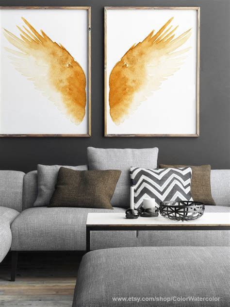 Angel Wings Wall Decor Angel Wings set Wings Wall Decor | Etsy