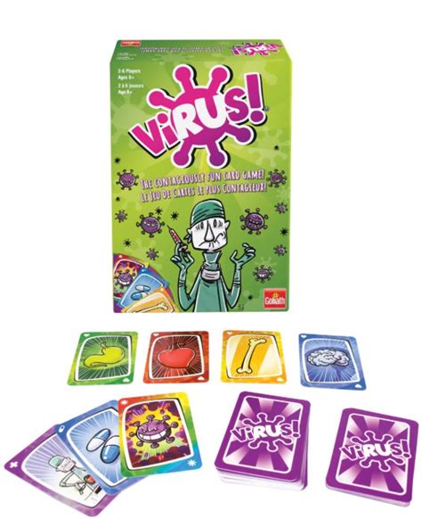 JEU VIRUS VERSION BILINGUE JEUX DE SOCIÉTÉ Adultes général