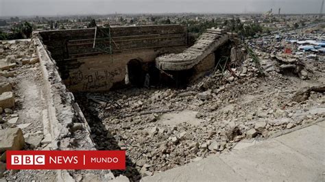 Cómo Estado Islámico destruyó en Mosul una mezquita pero dejó al