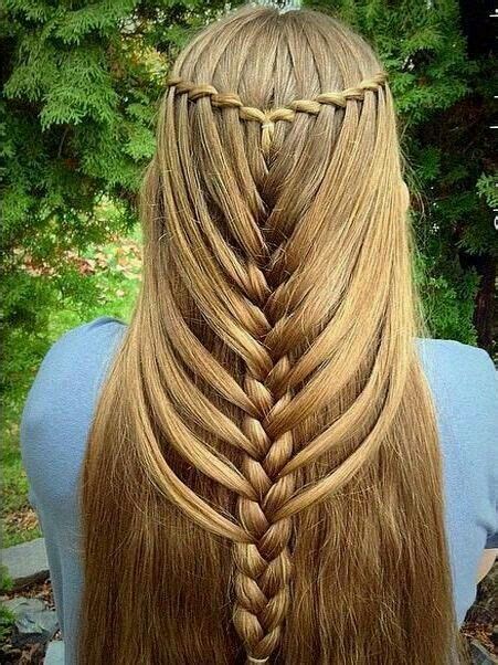 Lindo peinado! | Hair styles, Braids for long hair, Cute braided hairstyles