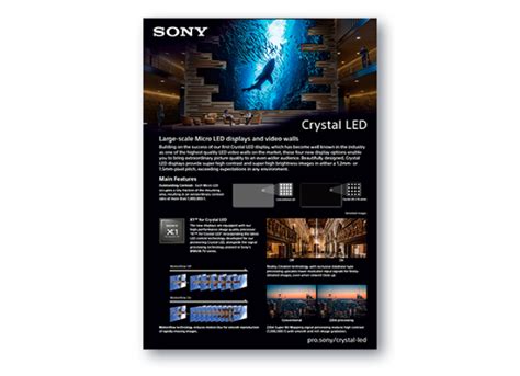 Crystal Led B And C Series Sony Pro