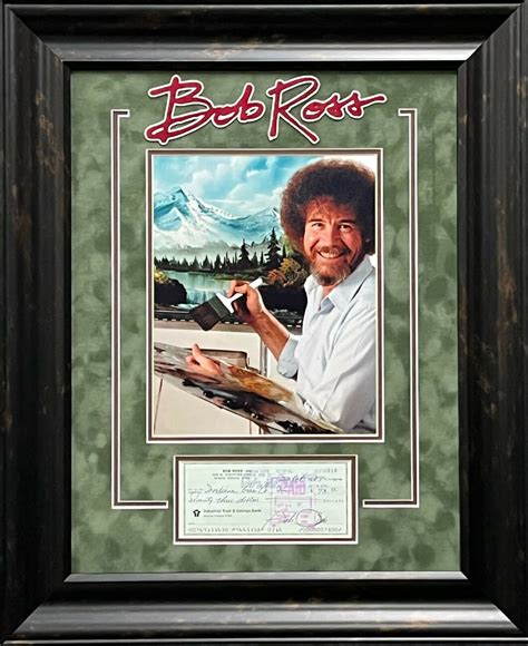 Bob Ross Autographed Memorabilia | Signed Photo, Jersey, Collectibles ...