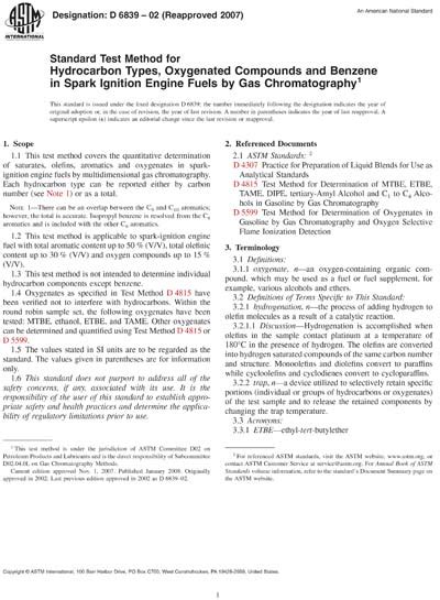 ASTM D Standard Test Method For Hydrocarbon Types 36162 Hot Sex Picture