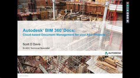 Webinar Autodesk Bim 360 Docs Youtube