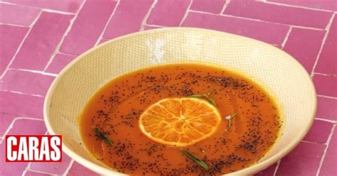 Caras Receita De Sopa Fria De Cenoura E Laranja