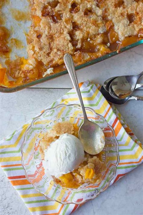 Easy Peach Cobbler Recipe from Scratch | Brown Sugar Food Blog