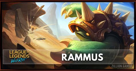 Lol Wild Rift Rammus Build Runes Abilities Matchups Zilliongamer