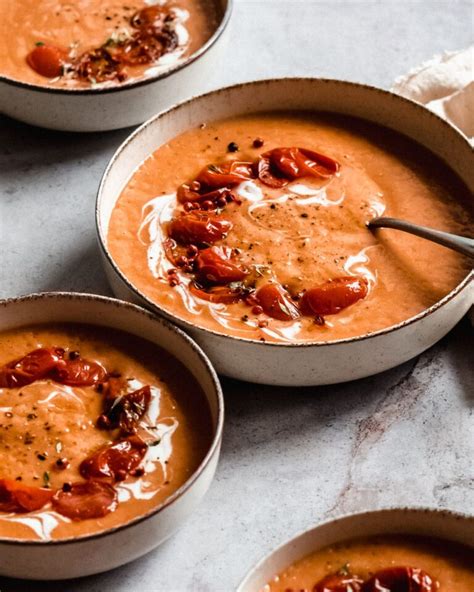 Quick Tomato Soup With Canned Tomatoes Wholefood Soulfood Kitchen