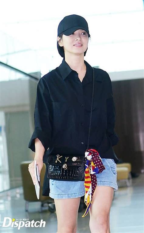 10+ Times Song Hye Kyo Proved She Can Own The Airport Runway Just By ...