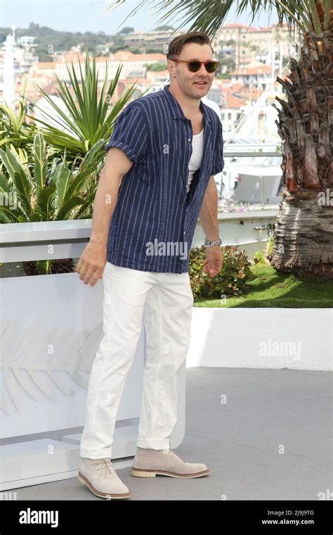 May 21 2022 Cannes Cote D Azur France Joel Edgerton Attends The The Stranger Photocall