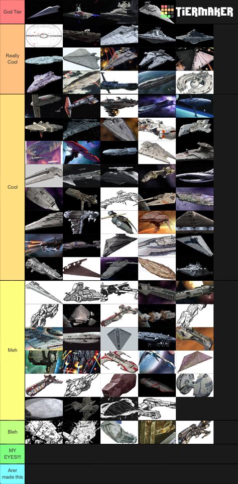 SW Ship Tier List Community Rankings TierMaker