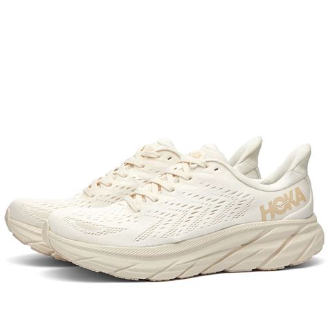 HOKA ONE ONE Clifton 8 Eggnog Shifting Sand END