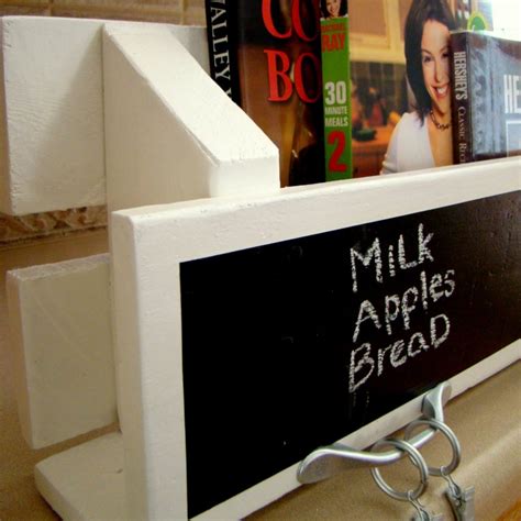 Picture Of Diy Chalkboard Kitchen Organizer