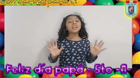 Cancion Dia Del Padre 5a Nsr Youtube