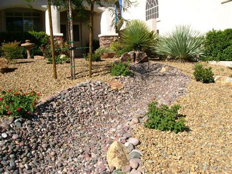 Desert Landscaping Ideas With River Rock Randolph Indoor And Outdoor