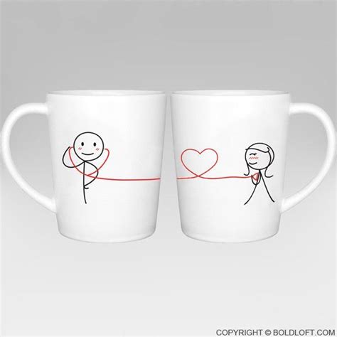 My Heart Beats For You™ Couple Mug Set Couples Coffee Mugs Couple