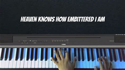 Heaven Knows Orange And Lemons Piano Cover Jiyon Kobura Youtube