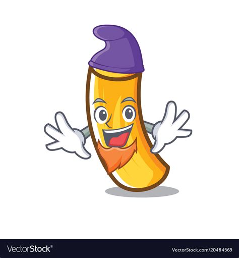 Elf Tortiglioni Pasta Character Cartoon Royalty Free Vector