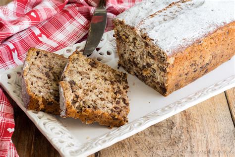 PLUMCAKE ALLE BANANE Con Noci E Cioccolato Il BANANA BREAD Recipe