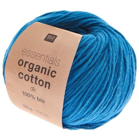 Fil Tricoter Rico Design Essentials Organic Cotton Dk G