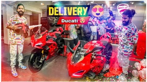 Finally Apni New Superbike Ducati Panigale V S Ki Delivery Le Hi Li