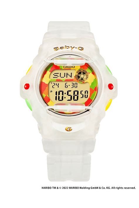 Baby G Haribo Collaboration Model Casual Women Watch Bg Hrb Dr