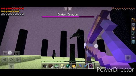 Minecraft Defeating The Wither And The Ender Dragon With Insane Gear