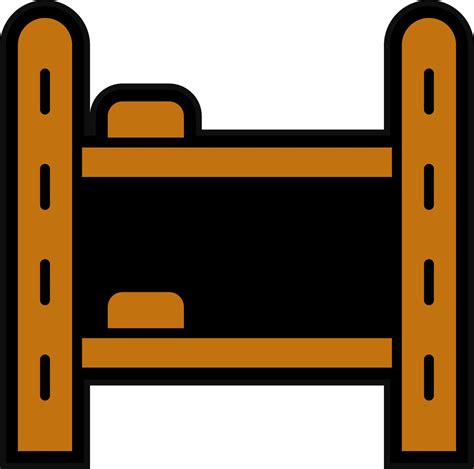 Bunk Bed Vector Icon Design 22929847 Vector Art At Vecteezy