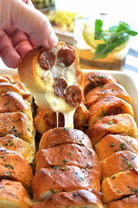 Pepperoni Pull Apart Bread Recipe