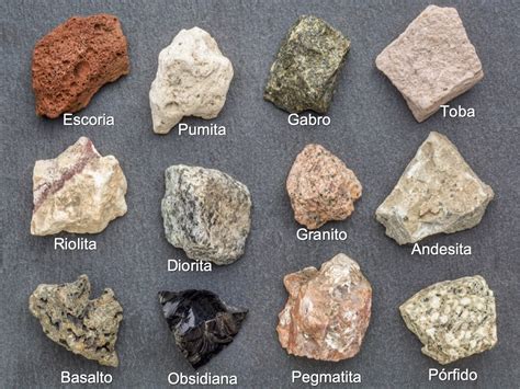 Tipos De Rocas Gneas Sedimentarias Y Metam Rficas Con Ejemplos