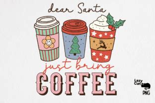 Christmas Coffee Quotes Bundle Graphic By Lazy Cat Creative Fabrica