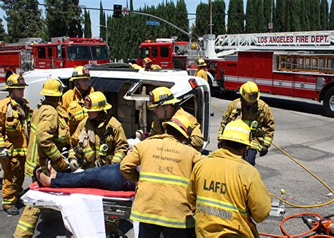 LAFD Extricates Trapped Victims from West Hills Collision | Flickr