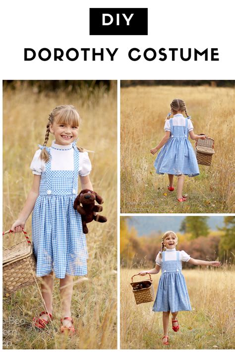 Diy Dorothy Costume Easy Free Tutorial