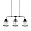 Hampton Bay Rigby Light Matte Black Mini Pendant Farmhouse Hanging