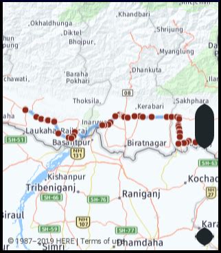 What is the distance from Lahan Nepal to Jhapa Nepal? Google Maps ...