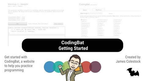 Codingbat Getting Started Youtube