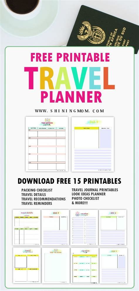 20 Road Trip Planner Template