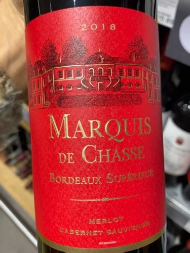 Marquis De Chasse Bordeaux Superieur Vivino